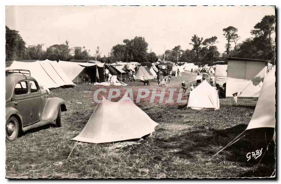 CPM Luc sur Mer Le Camping