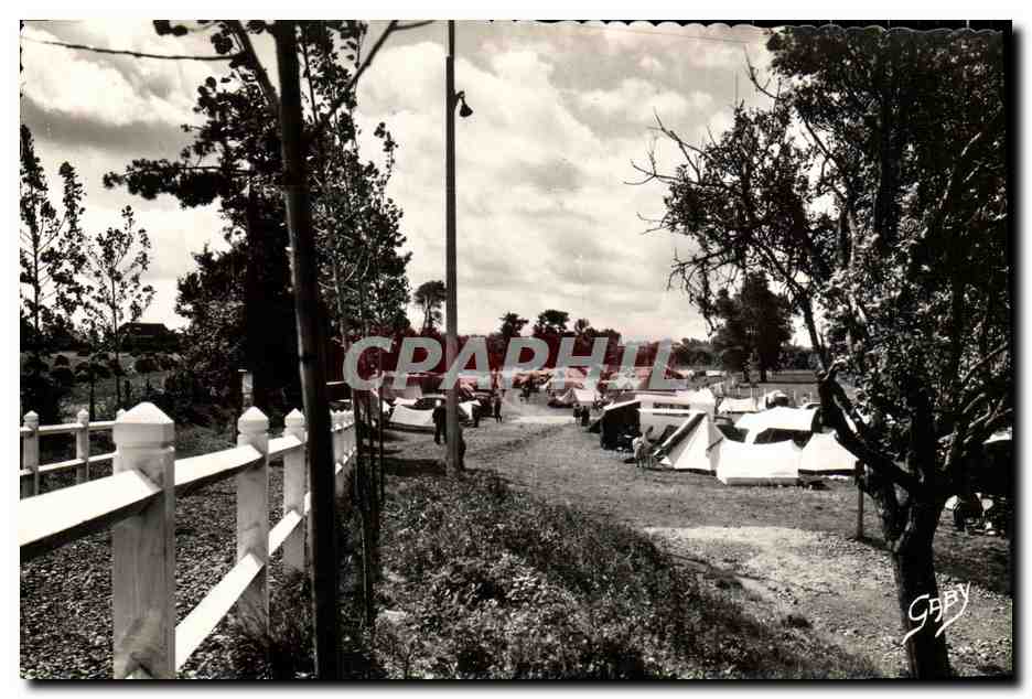 CPM Luc sur Mer Le Camping