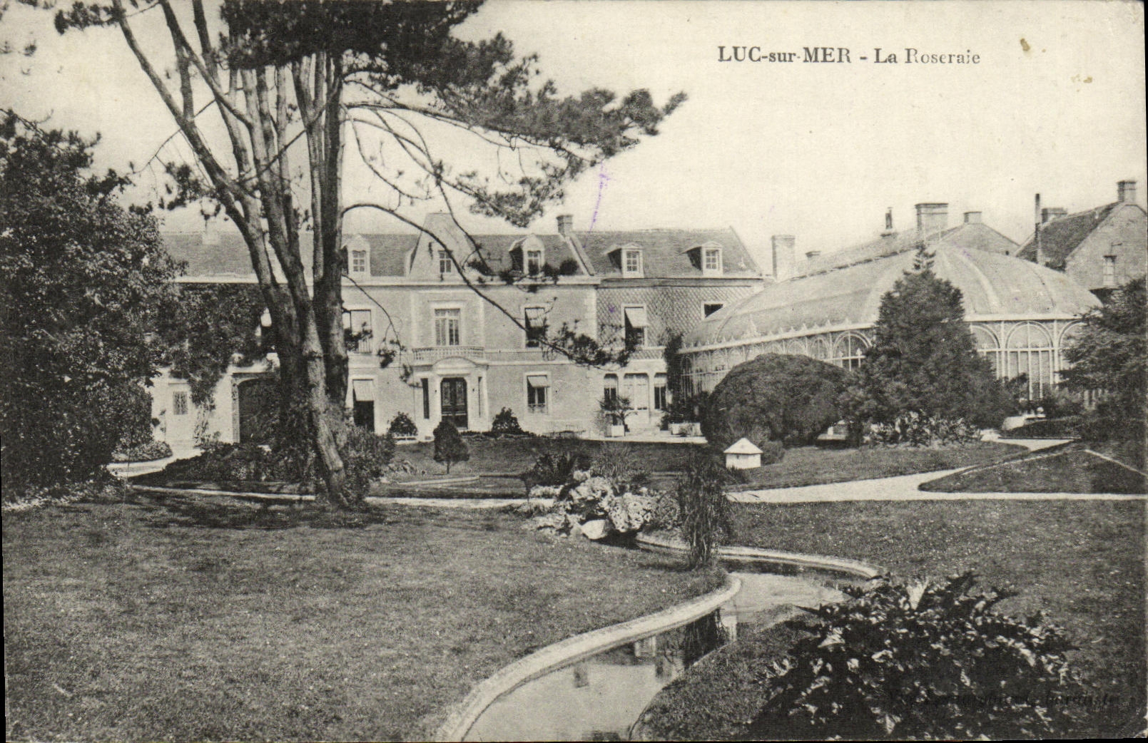CPA Luc Sur Mer La Roseraie