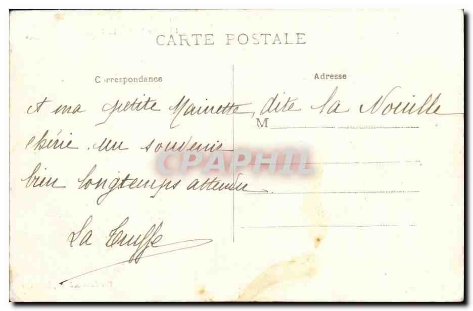 CPA Luc Sur Mer La Roseraie — Verso