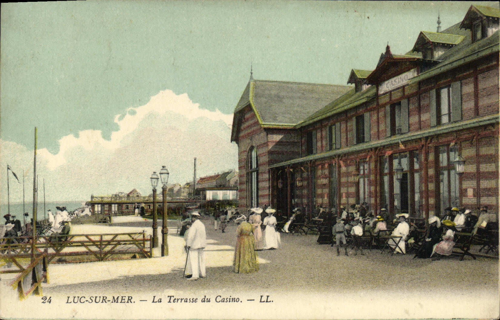 CPA Luc Sur Mer La Terrasse du Casino
