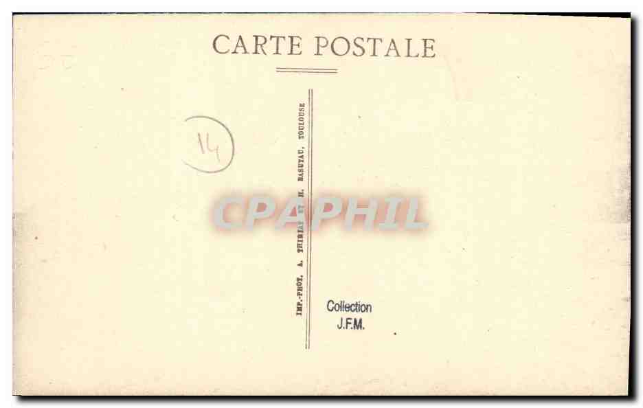 CPA Luc Sur Mer Le Casino et la Plage — Rückseite