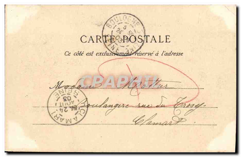 CPA Luc Sur Mer Le Casino — Verso