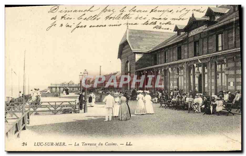 CPA Luc Sur Mer La Terrasse du Casino