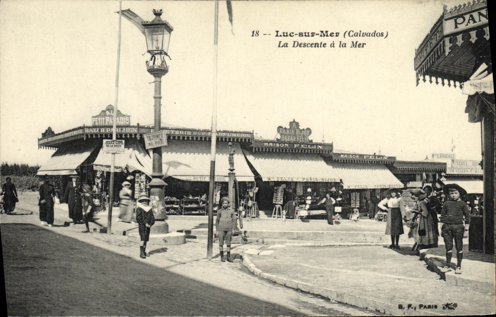 Luc-sur-Mer (Calvados) — La Descente à la Mer — B. F., Paris