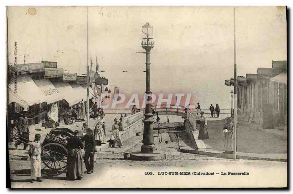 Luc-sur-Mer (Calvados) — La Passerelle — Harcœur & Cie (éditeurs)