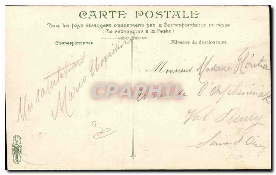 CPA Luc Sur Mer Les cabines — Verso