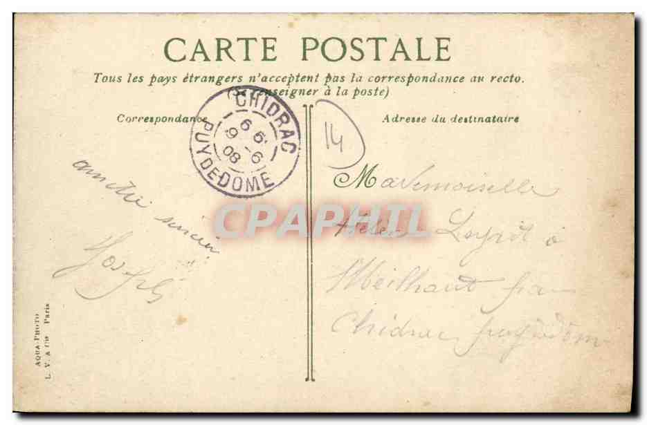 CPA Luc Sur Mer Les cabines — Verso