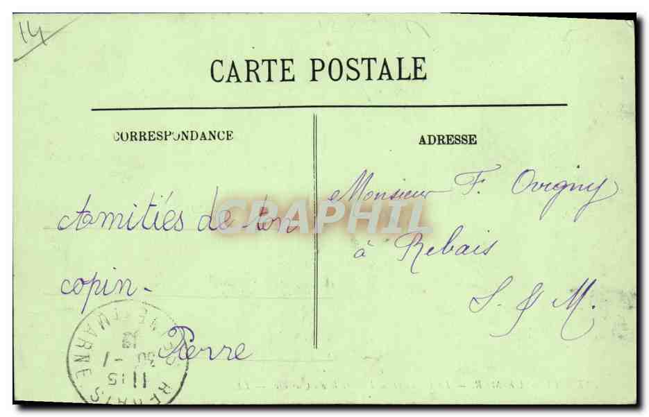 LUC-SUR-MER — La Digue et la Passerelle du Quilhoc — LL. — Verso