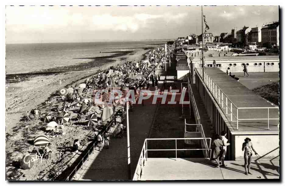 CPM Luc Sur Mer L etablissement thermal et la plage 