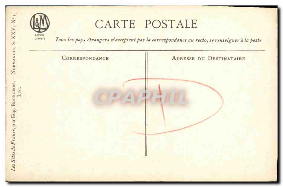 CPA Luc Sur Mer  — Verso