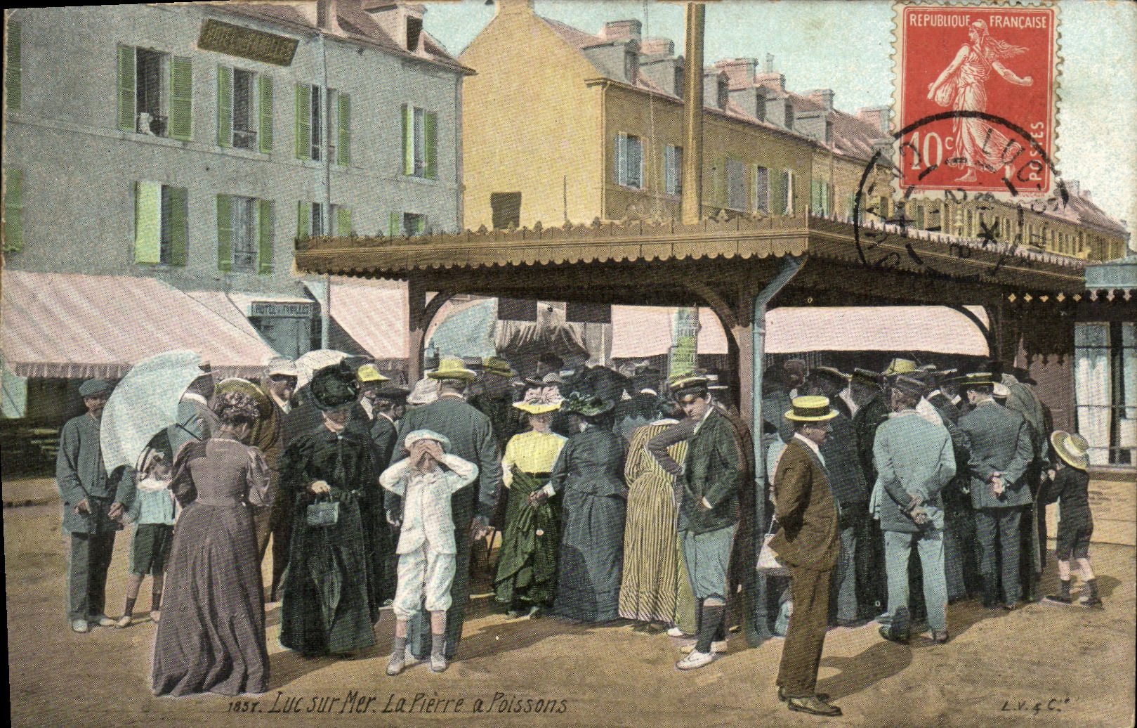 Luc sur Mer — La Pierre à Poissons — L.V. & C°