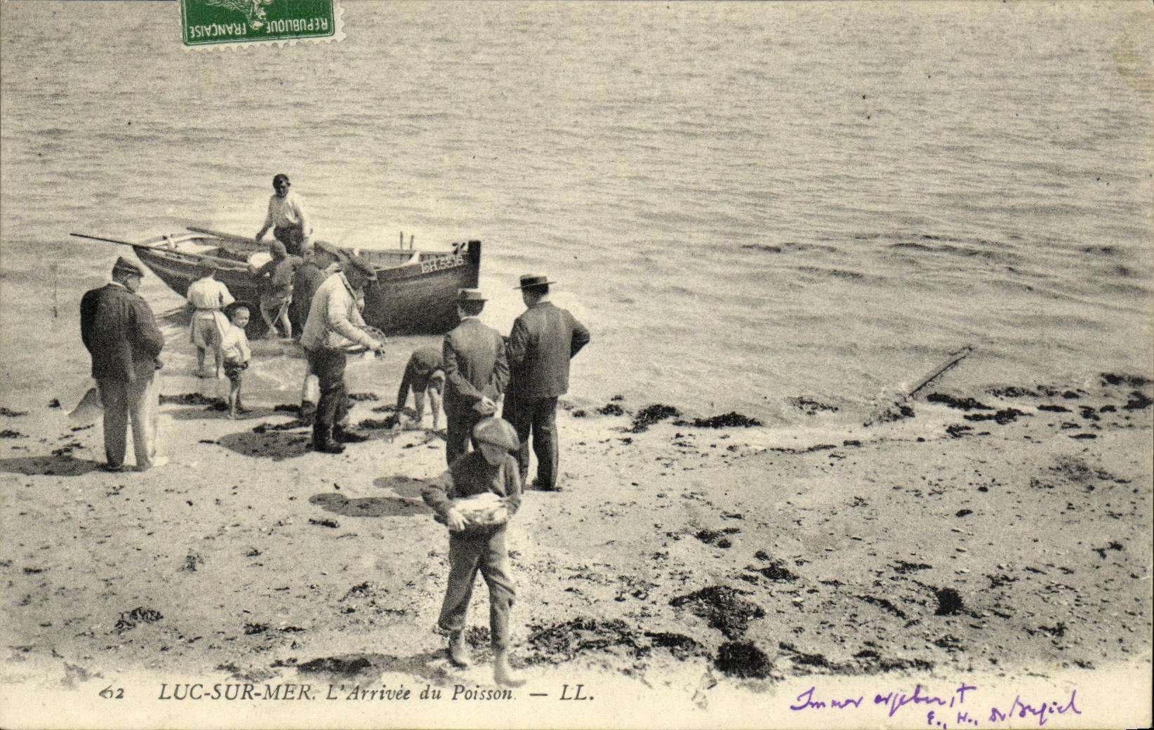 Luc-sur-Mer — L'Arrivée du Poisson — LL.