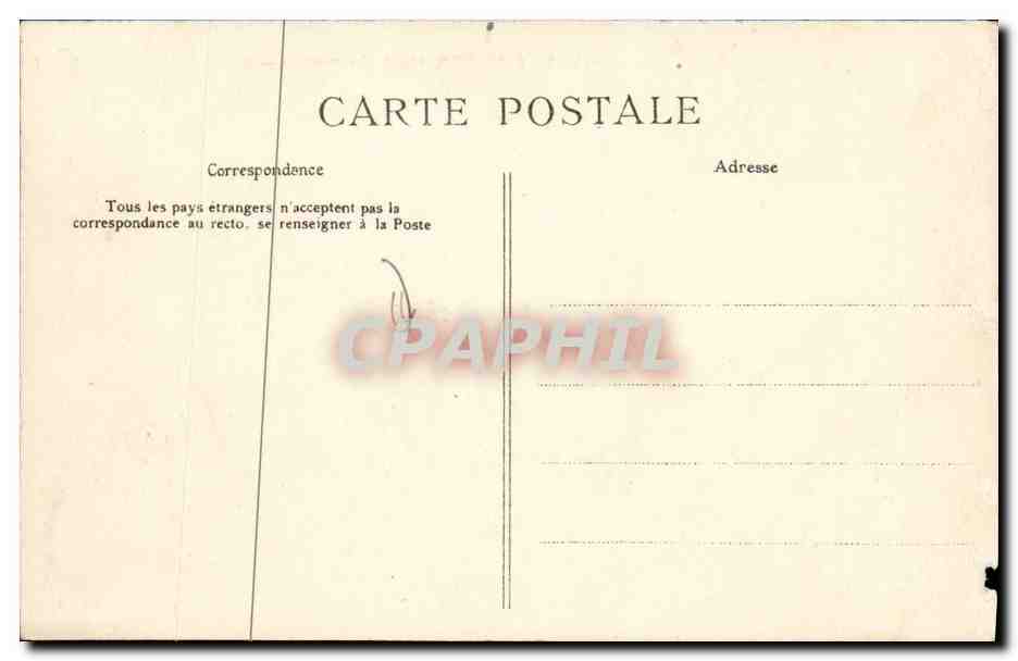 CPA Luc Sur Mer Arret du Petit Enfer — Verso