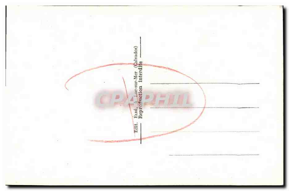 Luc-sur-Mer — caricature de bain — L.G. — Verso