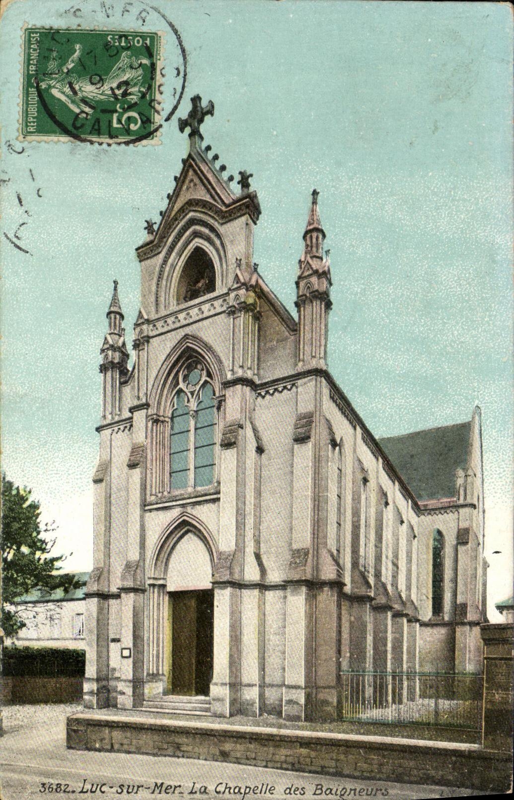 Luc-sur-Mer — La Chapelle des Baigneurs — éditeur C. P. A. n° 3682