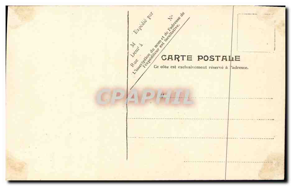 CPA Luc Sur Mer Vieux Luc L Eglise — Verso
