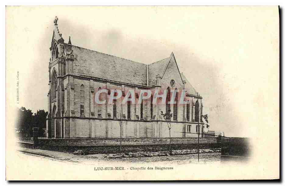 CPA Luc Sur Mer Chapelle des Baigneurs