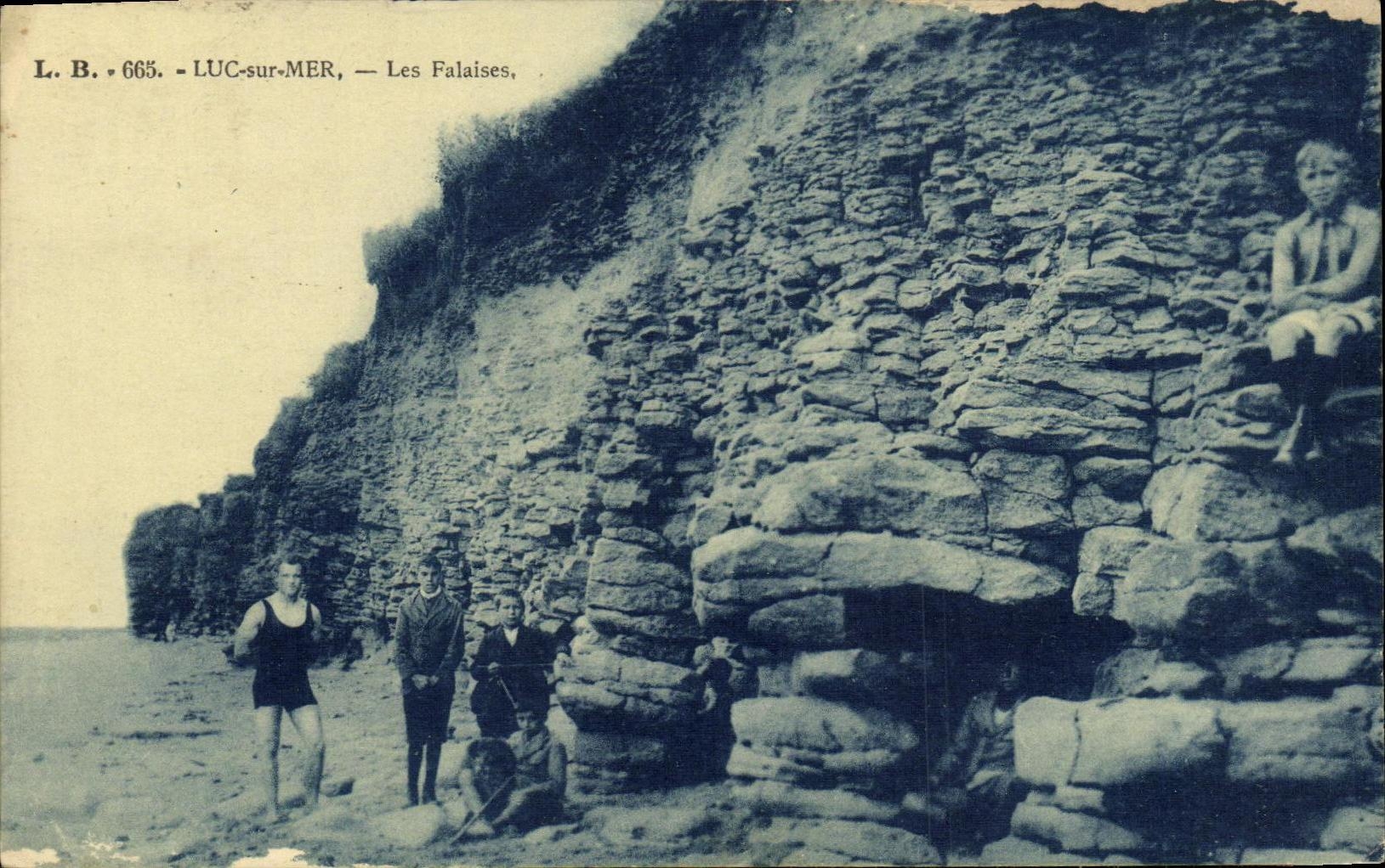 LUC-sur-MER — Les Falaises — L.B. 665