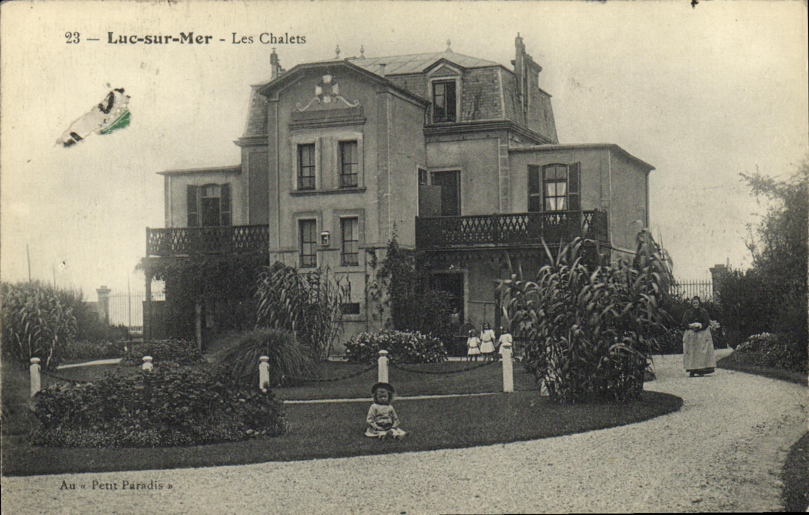 CPA Luc Sur Mer Les Chalets