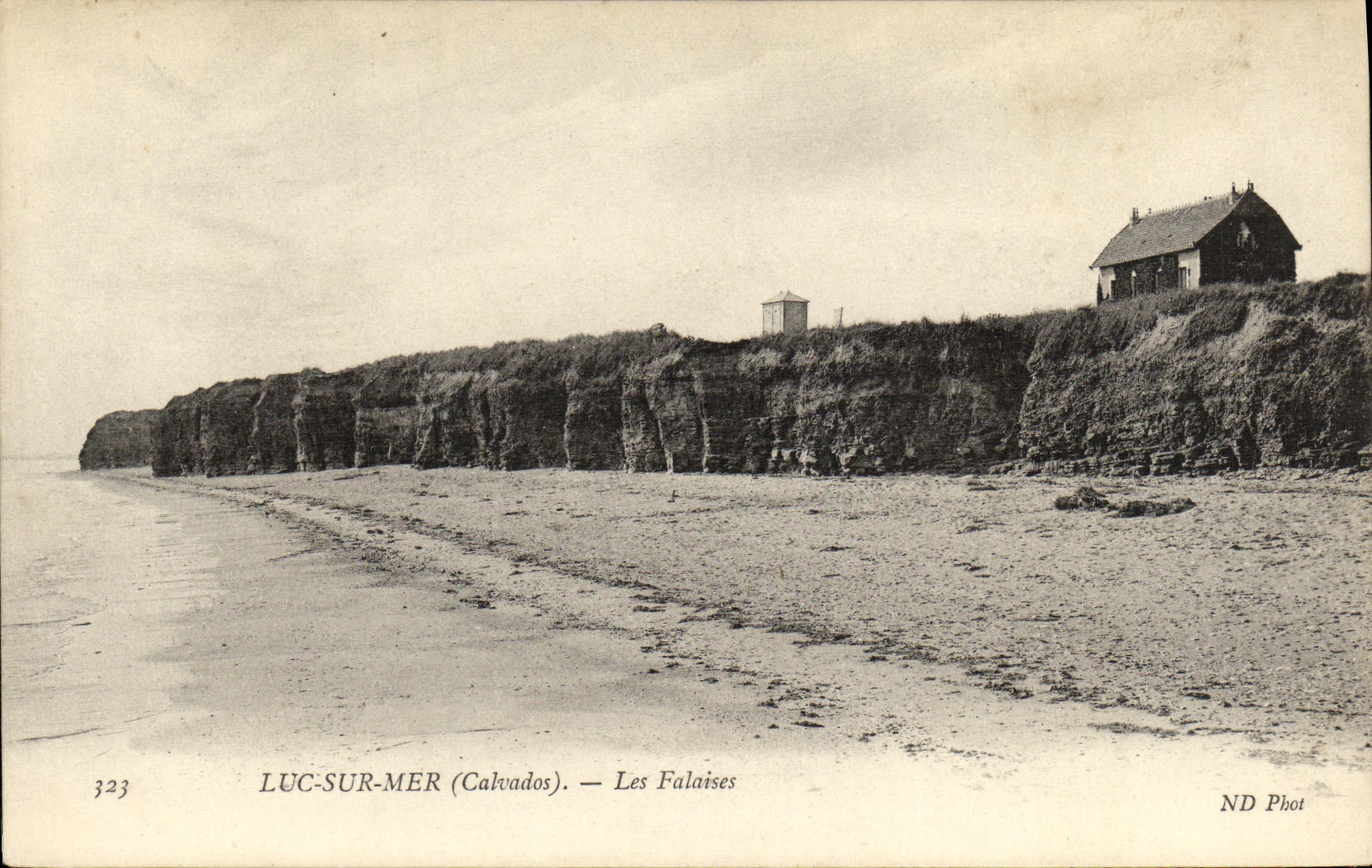 Luc-sur-Mer (Calvados) — Les Falaises — ND Phot, n° 323