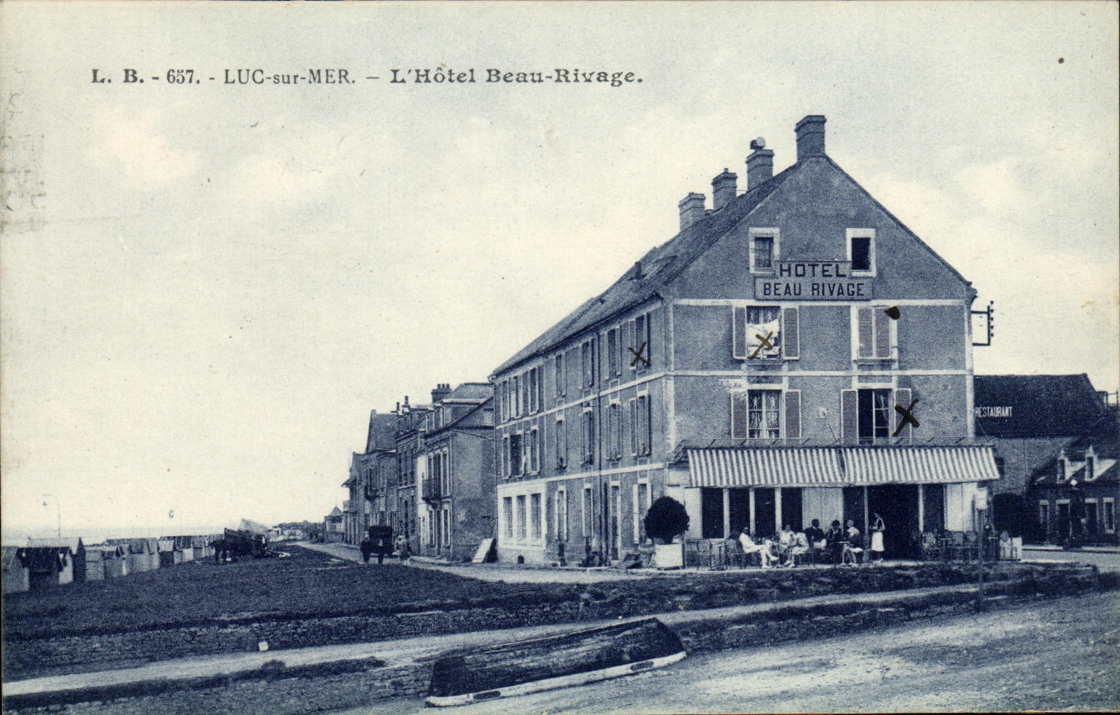 Luc-sur-Mer — L'Hôtel Beau-Rivage — L. B. - 657
