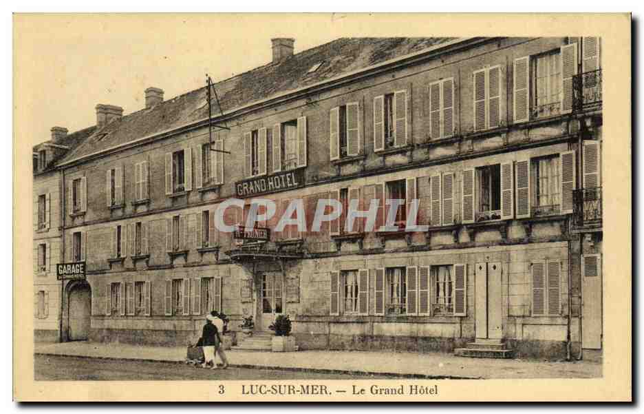 CPA Luc Sur Mer Le Grand Hotel