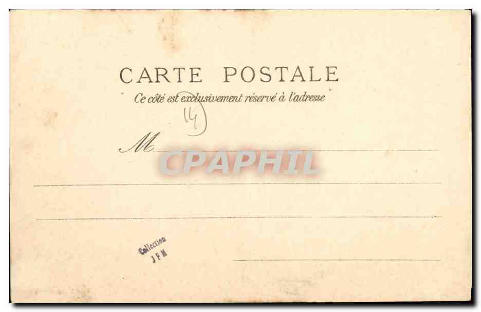 CPA Luc Sur Mer Le Grand Orient — Verso