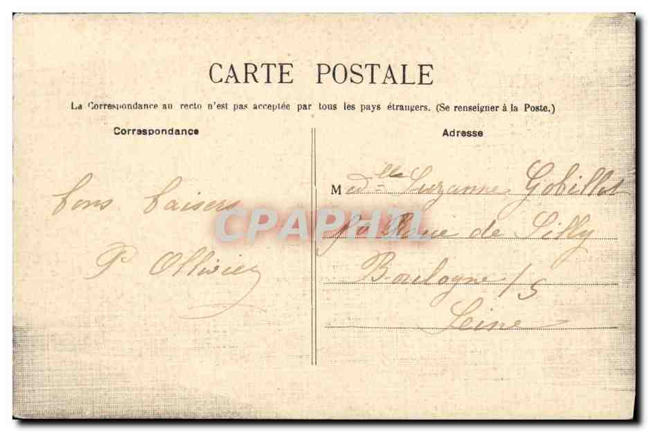 CPA Luc Sur Mer Annexe du Petit Entrer carte toilee  — Verso