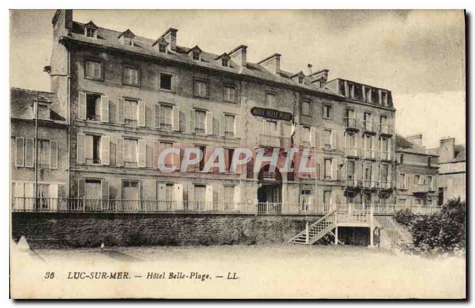 CPA Luc Sur Mer Hotel Belle Plage