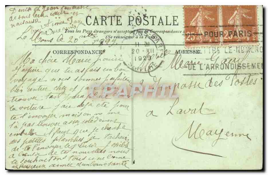 CPA Luc Sur Mer Le Grand Bazard de la Digue et la Breche du Quilhoc — Verso
