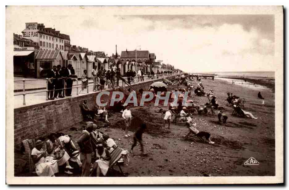 CPM Luc Sur Mer La Plage