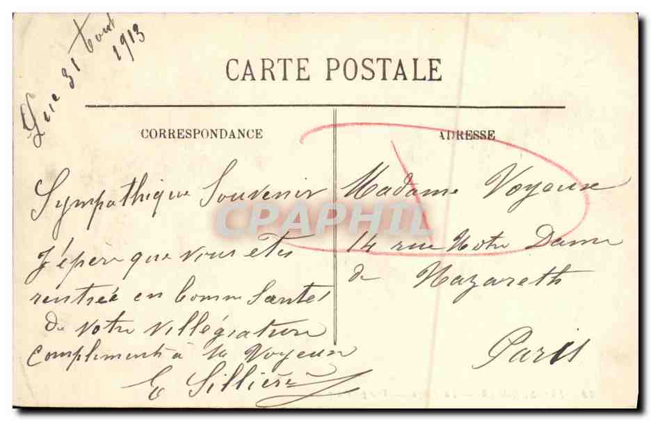 CPA Luc Sur Mer La Plage Vue Generale — Verso