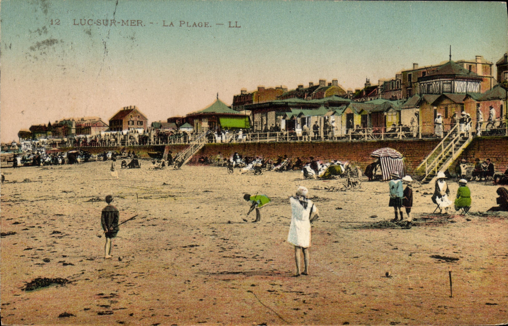 CPA Luc Sur Mer La Plage 