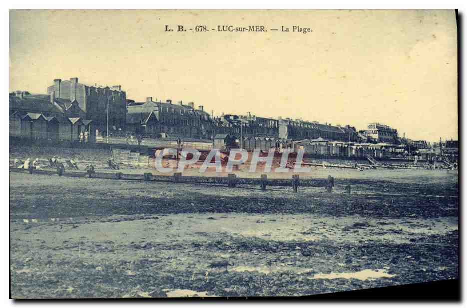 CPA Luc Sur Mer La Plage 