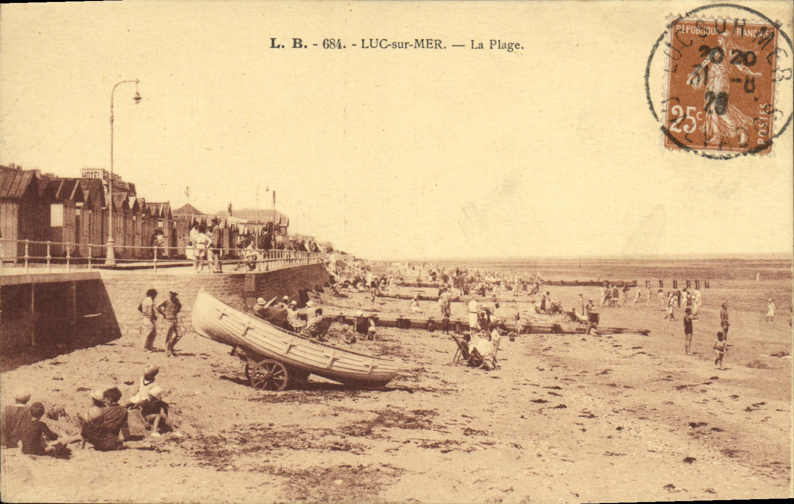 CPA Luc Sur Mer La Plage