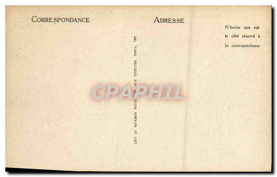 CPA Luc Sur Mer La Plage et les Cabines — Verso