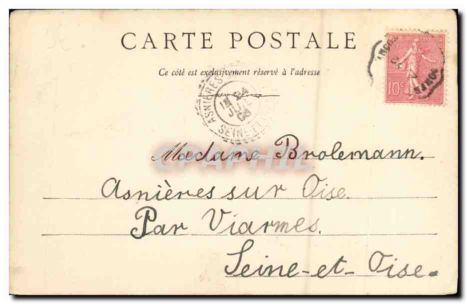 CPA Luc Sur Mer La Plage — Verso