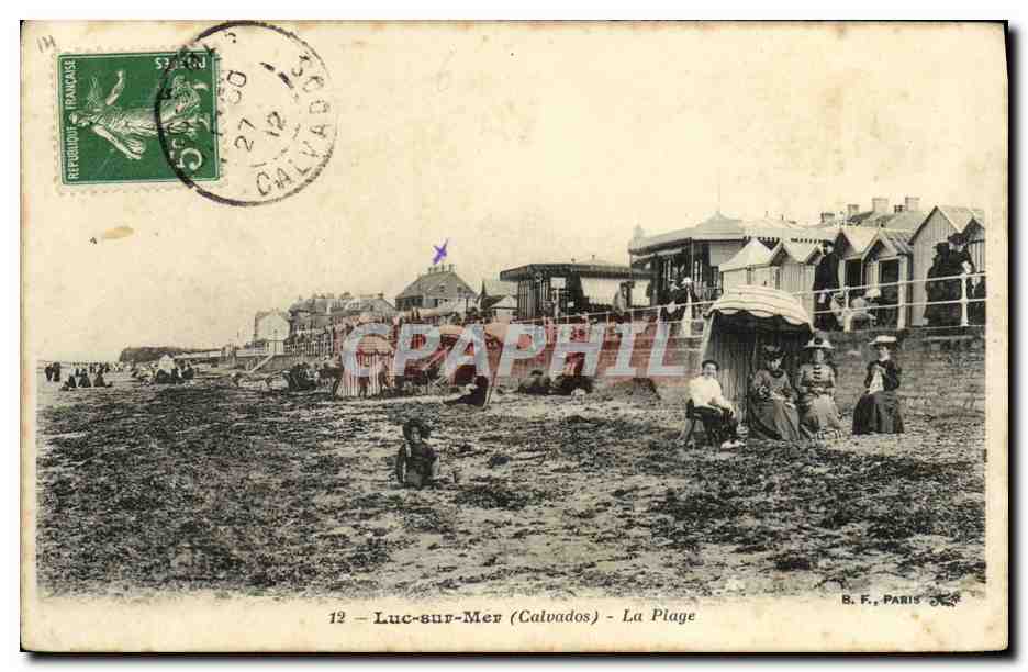 CPA Luc Sur Mer La Plage
