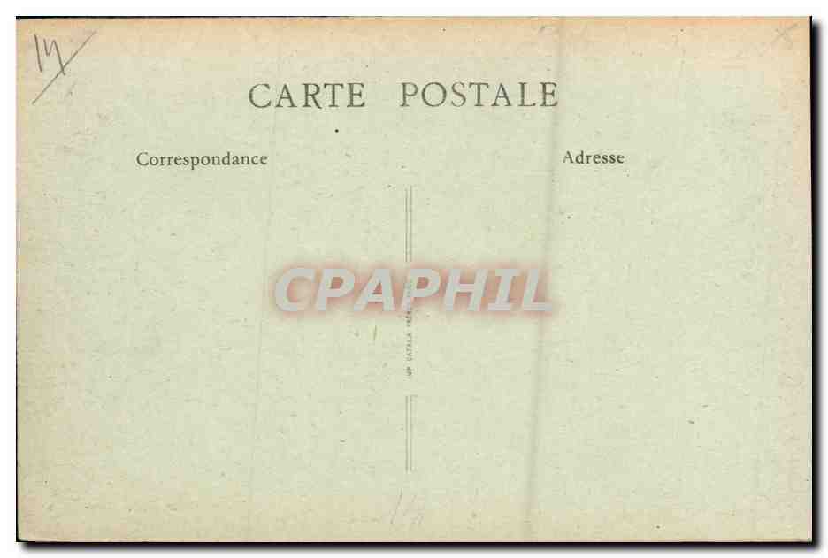 CPA Luc Sur Mer La Plage a Maree Basse — Verso