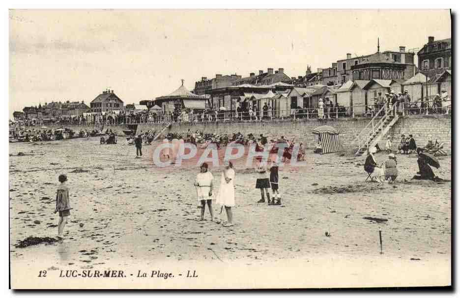 CPA Luc Sur Mer La Plage