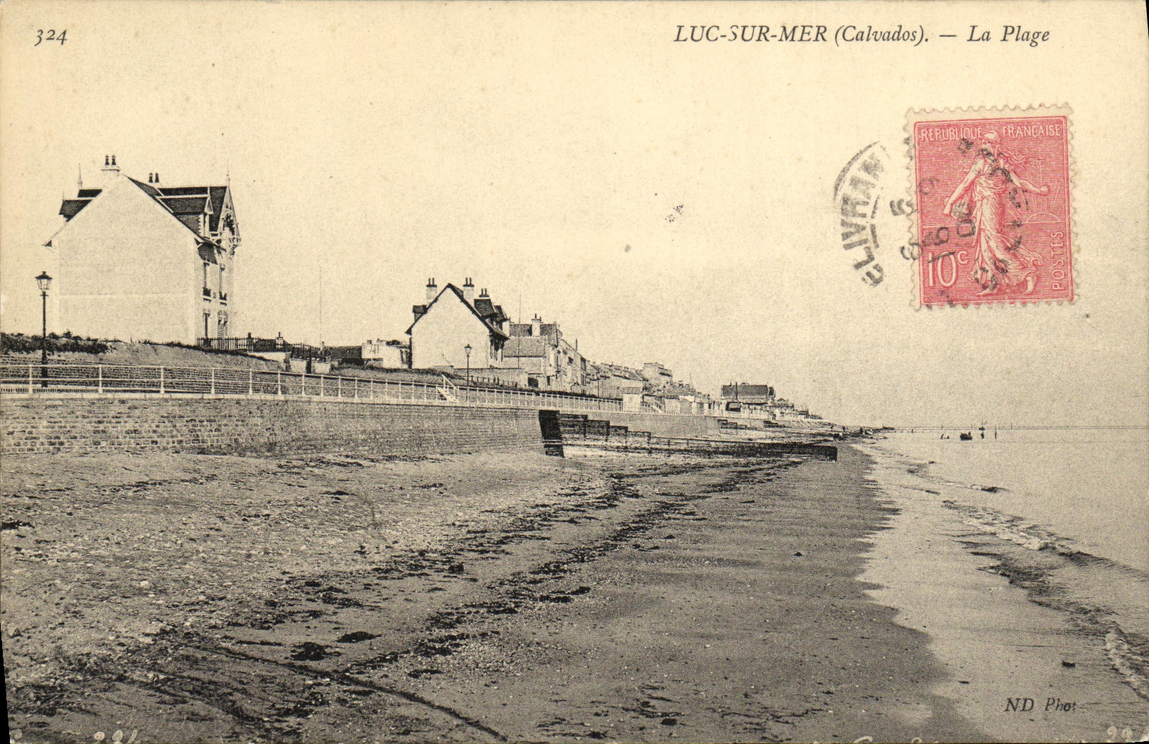 CPA Luc Sur Mer La Plage
