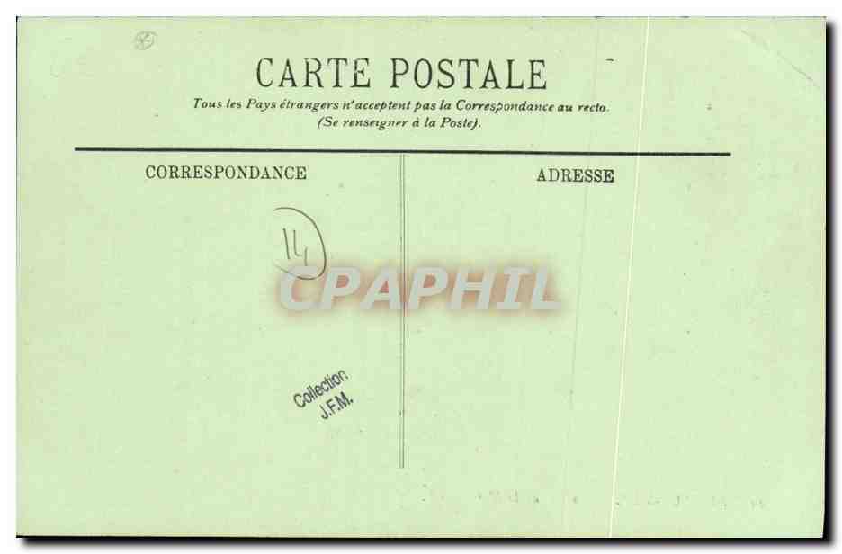 CPA Luc Sur Mer La Rue de la Mer — Verso