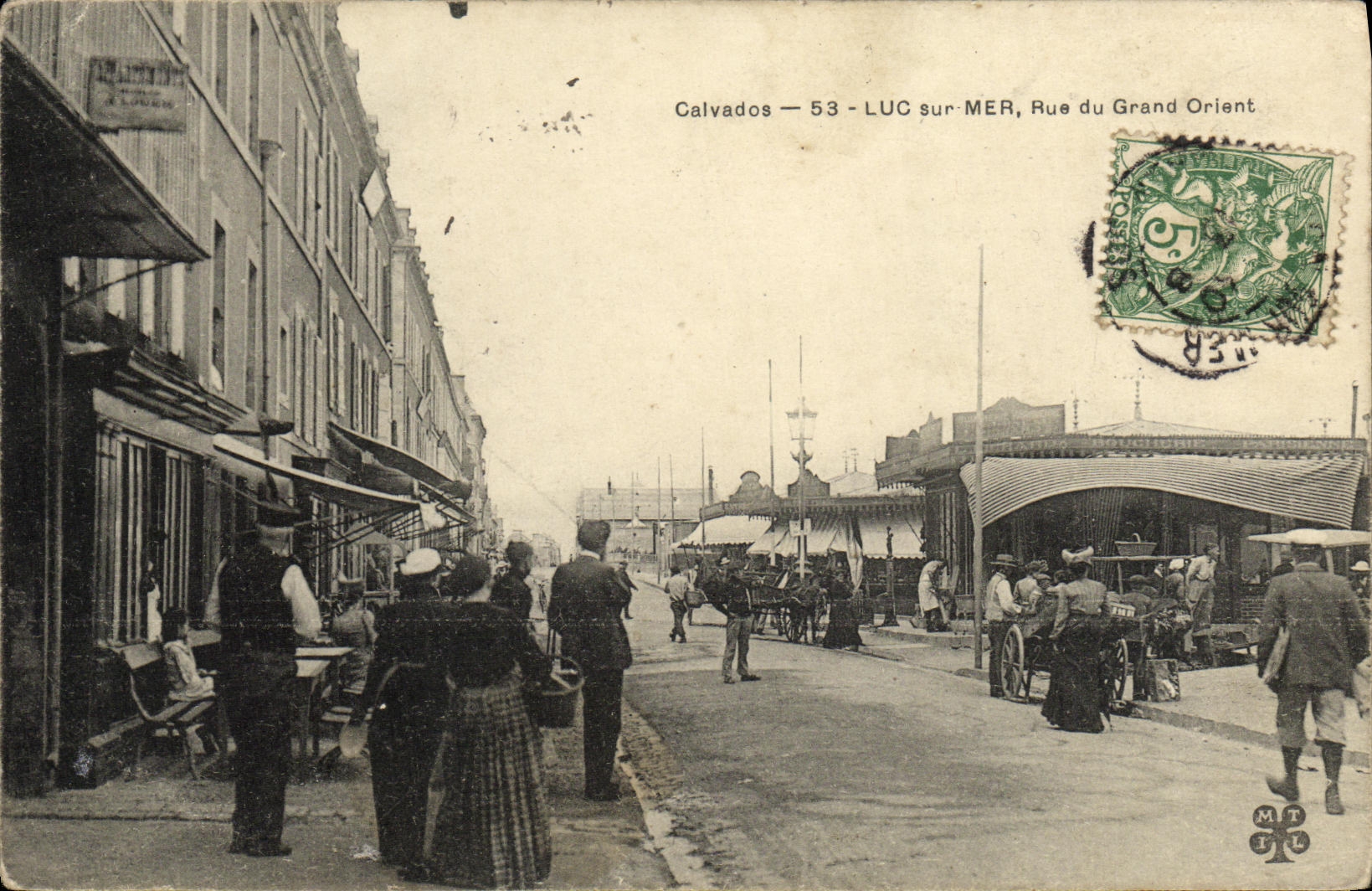 Luc sur Mer — Rue du Grand Orient — éditeur MT