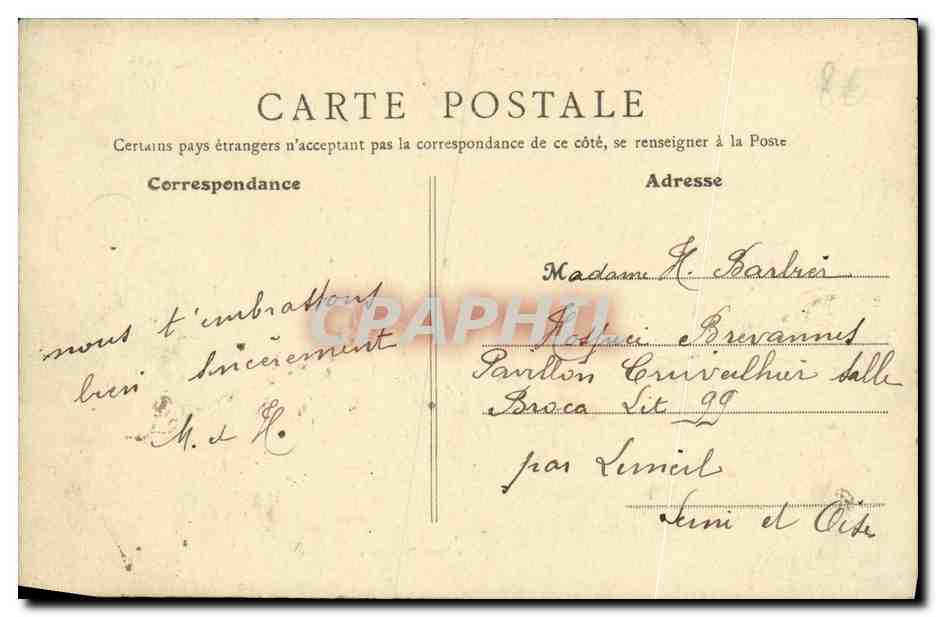 Luc-sur-Mer — Rue de la Mer — « Petit Paradis » — éditeur inconnu, n°19 — Verso