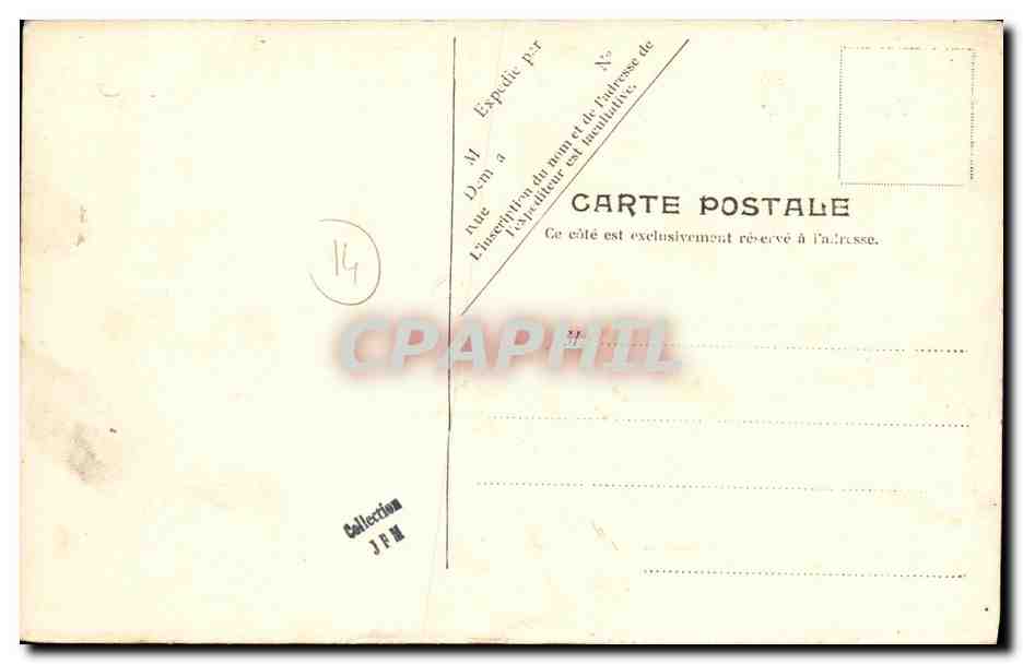Luc-sur-Mer — La Plage et la rue de Courseulles — V. P. Paris No. 7 — Verso
