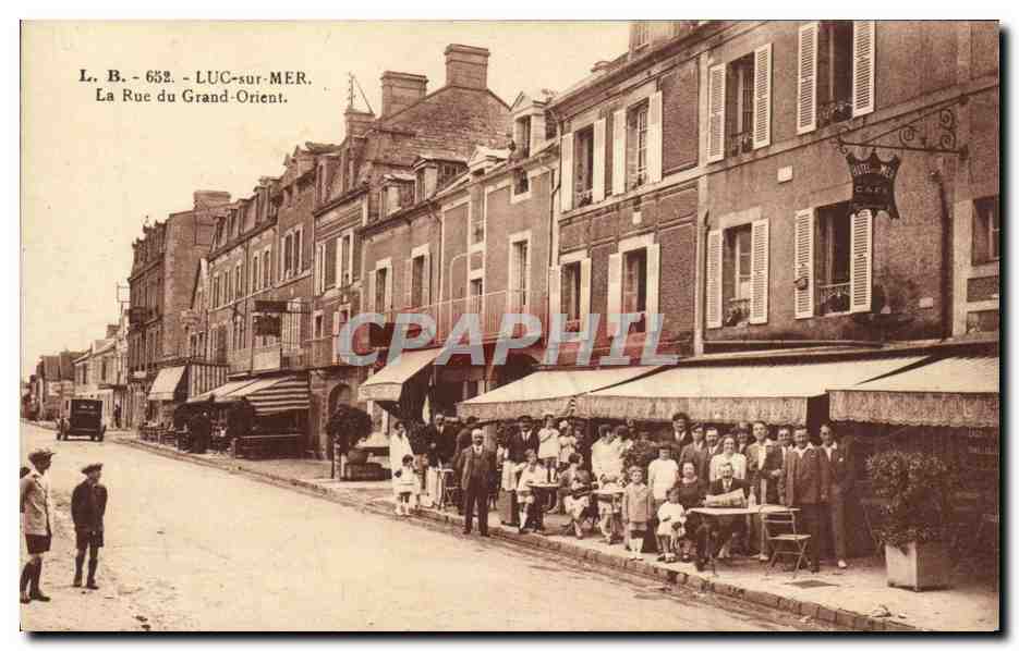 Luc-sur-Mer — La Rue du Grand-Orient — L. B. - 652
