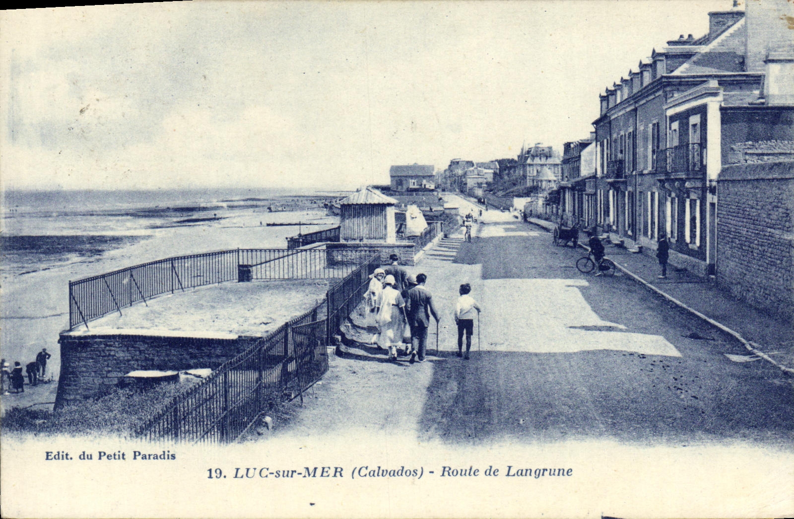 CPA Luc Sur Mer Route de Langrune