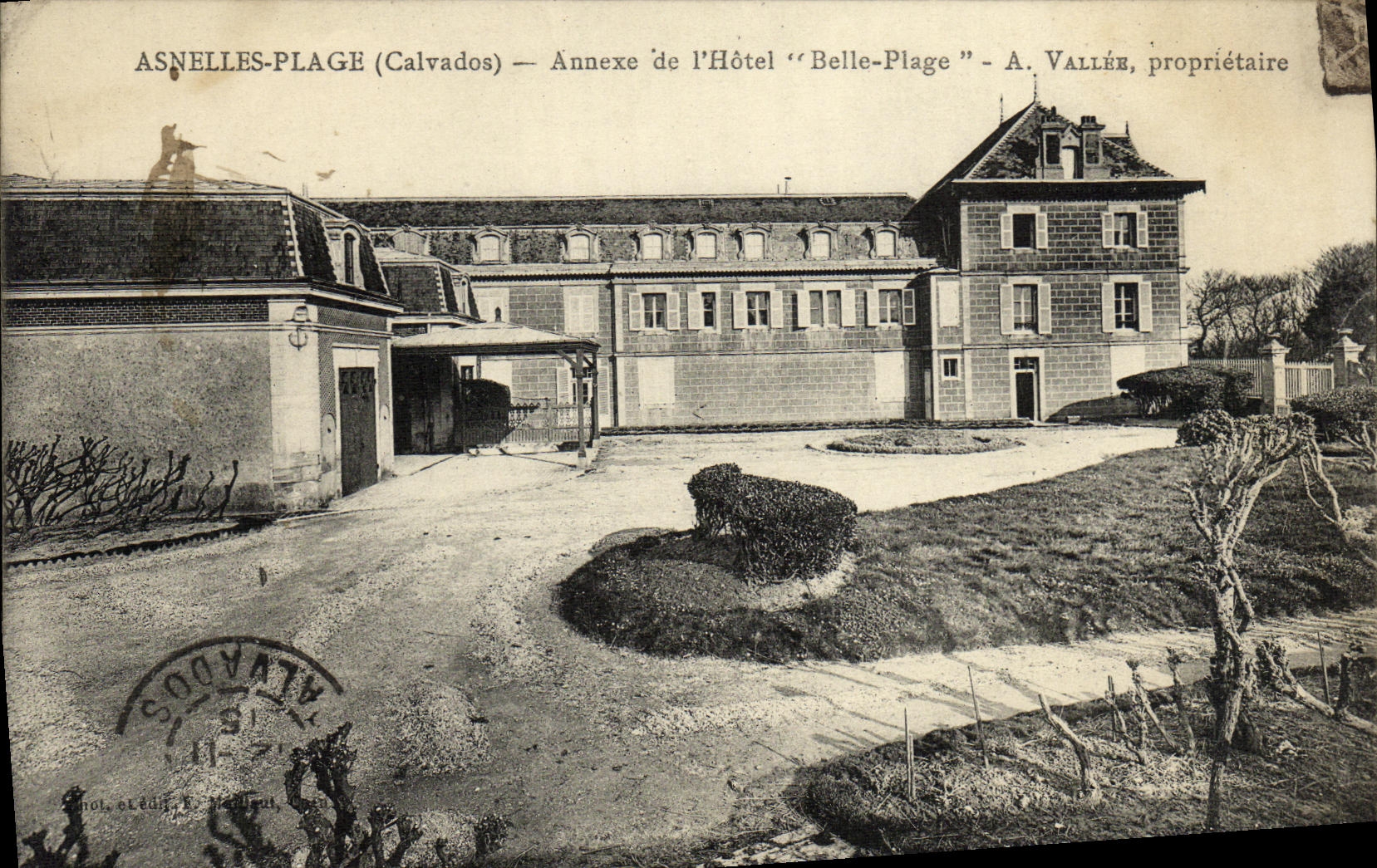 CPA Asnelles Plage Annexe de L Hotel Belle Plage 