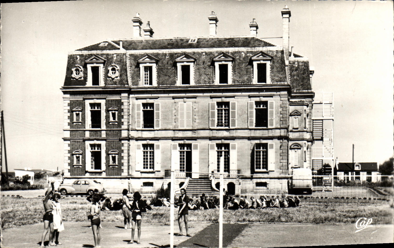 Château de Asnelles — Colonie de Vacances S.N.C.F. — éditeur Cap